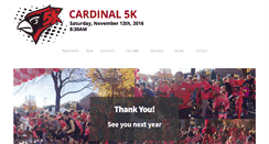 Desktop Screenshot of cardinal5k.com